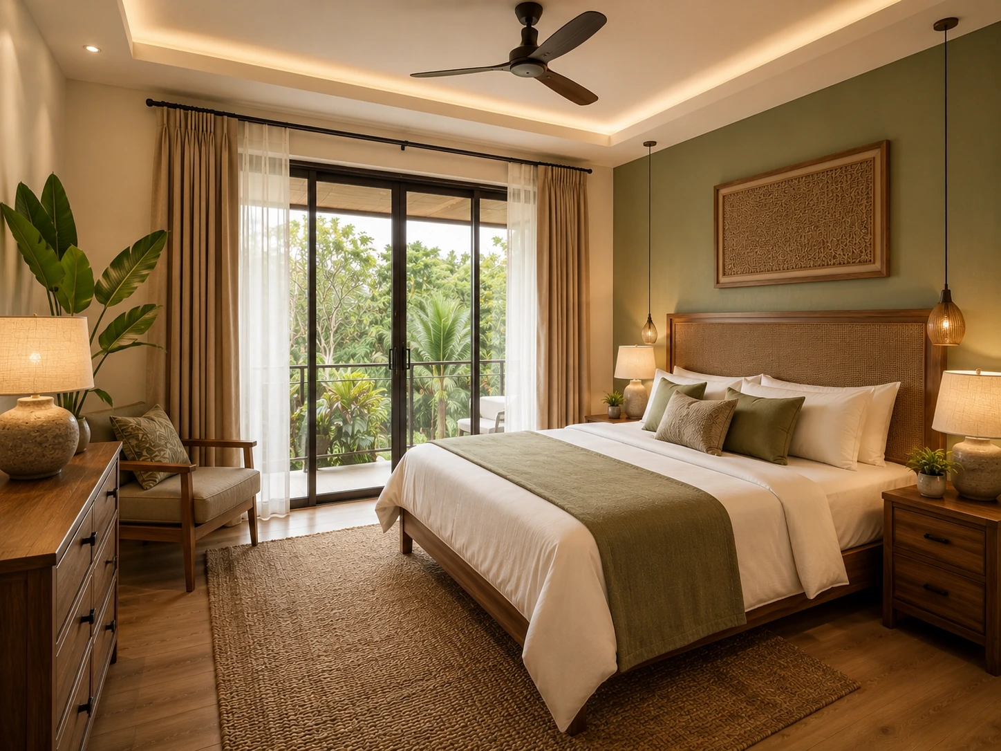 Flexible guest bedroom