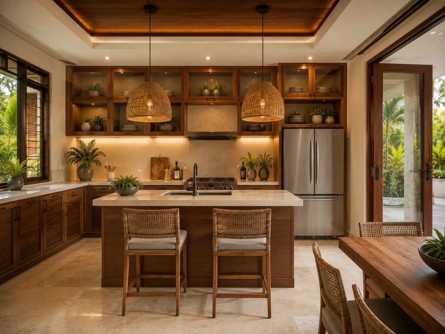 Olive House kitchen